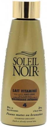 Body Lotion Soleil Noir Vitamin Body Milk Intense Tanning