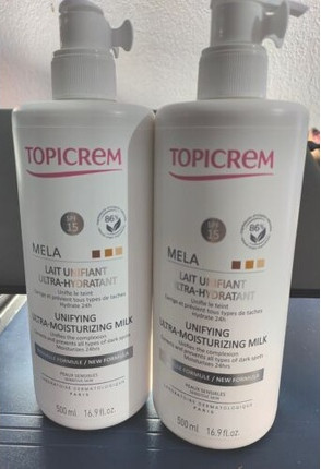 Body Lotion Topicrem Mela Unifying Ultra-Moisturizing Milk