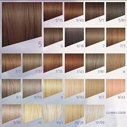 Permanente Haarfarbe Wella Illumina Color