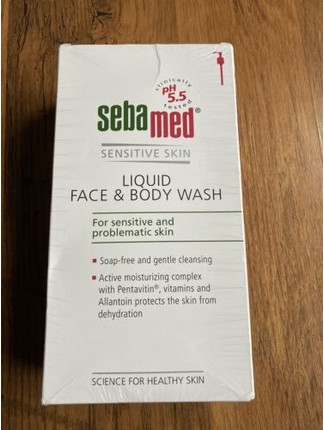 Flüssiges Waschgel Sebamed Classic für Gesicht und Körper