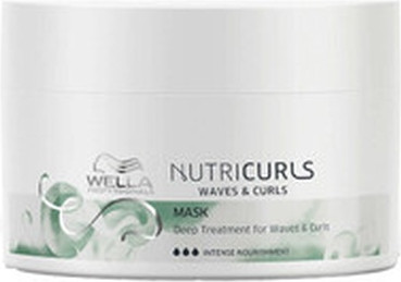 Haarmaske Wella Professionals Nutricurls Waves Curls Mask Glättende Maske