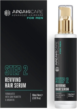 Haarserum Arganicare gegen Haarausfall Schritt 2