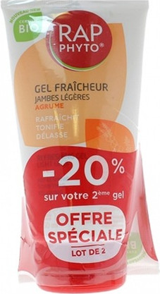 Foot Spray Markenlos Rap Phyto Gel Fresh Light Legs Citrus Bio