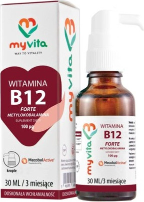 Витаминная сыворотка Myvita MyVita Витамин B12 Форте Капли