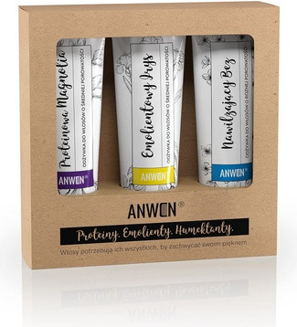 Conditioner Set Anwen Protein Orchid, Emollient Iris, Moisturizing Elder