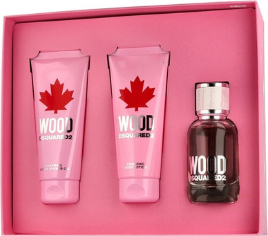 Body Lotion and Shower Gel Set Dsquared2 Wood Pour Femme Collection