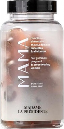 Gummies Markenlos Madame La Presidente Hair Gummies for Pregnant and Breastfeeding Women