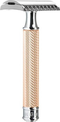 Бритва Безопасная Mühle Traditional Rose Gold С Открытым Гребнем
