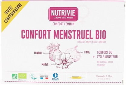 Ampoules Markenlos Discover Nutrivies Organic Menstrual Comfort