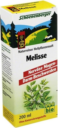 Herbal Juice Schoenenberger Melisse Pure Herbal Juice
