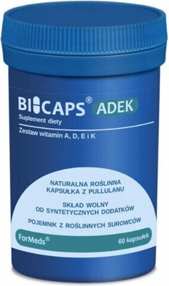 Vitamin Capsules Formeds Bicaps Adek