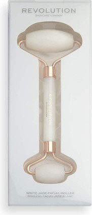Facial Roller Revolution Skincare London White Jade Facial Roller