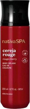 Body Splash O Boticario Nativa Spa Cherry Rouge
