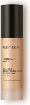 Mattifying Sonnenschutz für das Gesicht Skeyndor Vitamin C Aufhellung LSF 30