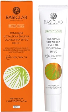 Basiclab Getöntes Ultraleichtes Sonnenschutz-Emulsion LSF 50