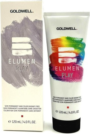 Semi-permanente Haarfarbe Goldwell Elumen Play Metallic Silver