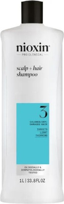 Shampoo Nioxin For Colored Hair With Light Thinning