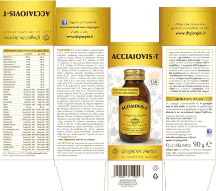 Tablets Dr Giorgini Iron Supplement