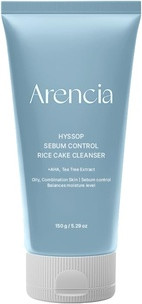 Gesichtsseife Arencia Hyssop Sebum Control Rice Cake Cleanser