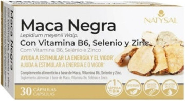 Supplement Natysal Black Maca Vitamin B6 Selenium And Zinc