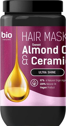 Hair Mask Bio Naturell With Sweet Almond Oil And Ceramides
