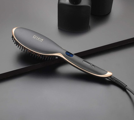 Hot Air Brush Diva & Nice Cosmetics Precious Metals Straight and Smooth Brush