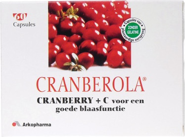 Arzneimittel auf Kräuterbasis Arko Pharma Arkocaps Cranberola
