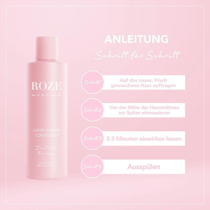 Leave-In Conditioner Roze Avenue Luxus Restore
