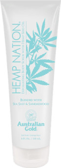 Body Scrub Australian Gold Hemp Nation Sea Salt Sandalwood