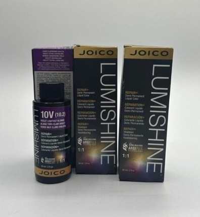 Деми-перманентный жидкий краситель Joico Lumishine