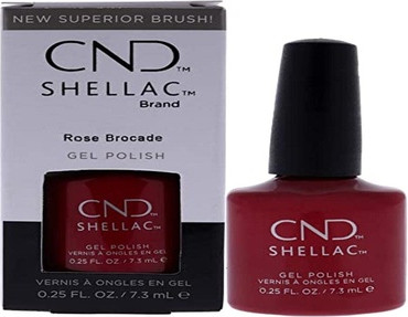 Nail Polish Cnd Shellac Rose Brocade