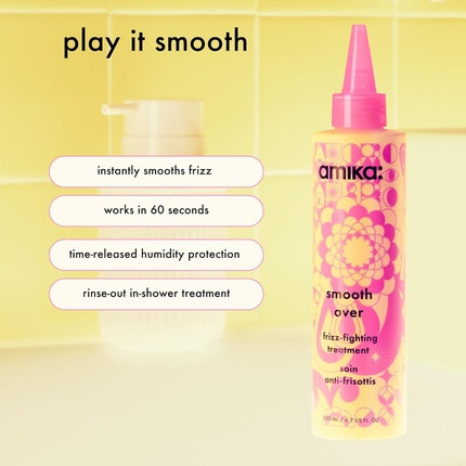 Haarmaske Amika Smooth Over Frizz-Kontrollbehandlung