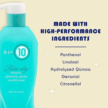 Its A 10 Conditioner Blow Dry Miracle Glossing Glaze