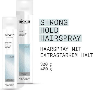 Strong Hold Hairspray Density Defend von Nioxin