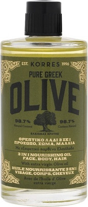 Body Oil Korres Pure Greek Olive Nourishing 3 In 1 Oil