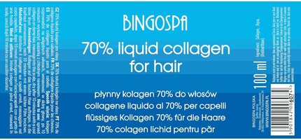 Hair Tonic Bingo Spa Liquid Collagen 70% for Hair Growth and Volume