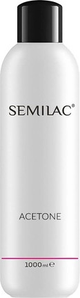 Nail Polish Remover Semilac 100% Pure Acetone Salon Strength