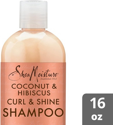 Shampoo Shea Moisture Coconut & Hibiscus Curl & Shine