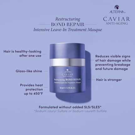 Intensive Leave-In Treatment Haarkur Alternative Caviar Anti-Aging Restructuring Bond Repair
