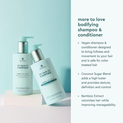 Shampoo Alternative My Hair My Canvas More to Love Bodifying Shampoo