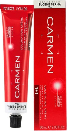 Hair Dye Eugene Perma Carmen Tube N°4 Chatain Moyen