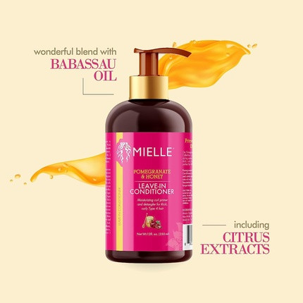 Leave-In Conditioner Mielle Organics Granatapfel & Honig