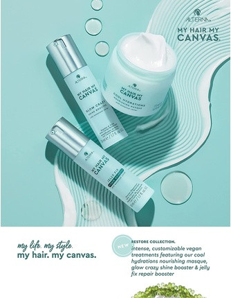 Hair Masque Booster Alternative My Hair My Canvas Glow Crazy Shine