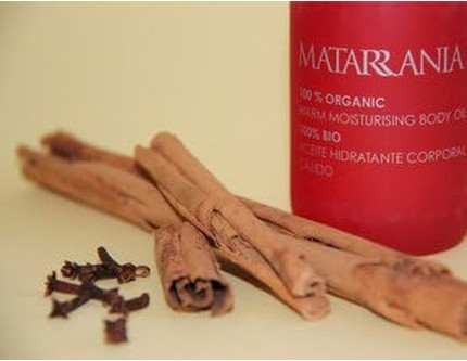 Körperöl Matarrania Zimt Nelken Ylang-Ylang