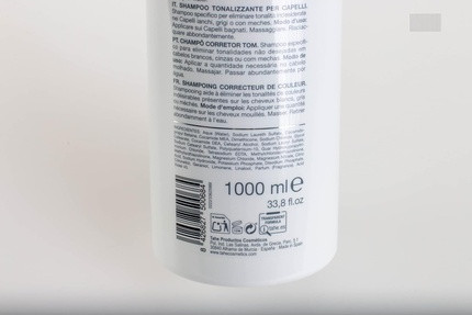 Шампунь Tahe Tahe Botanic Silver Correction для белых, седых или мелированных волос