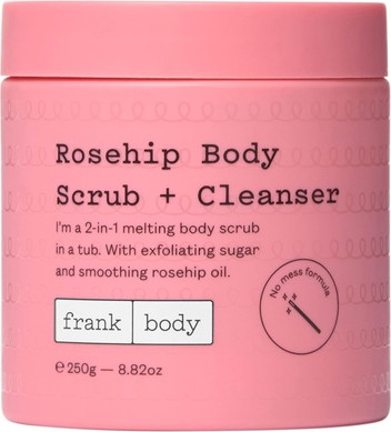 Body Scrub and Cleanser Frank Body Rosehip