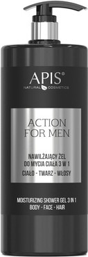 Feuchtigkeitsgel APIS Action For Men 3in1