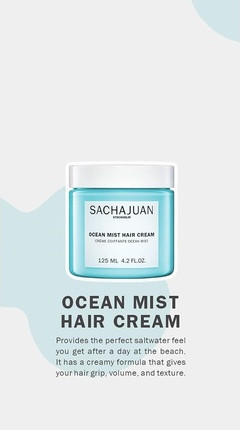 Styling Cream Sachajuan Leichtes Styling-Creme für Haare, Volumen und Textur