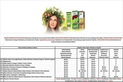 Coloring Cream Herbal Time Herbal Time Natural Hair Colorant