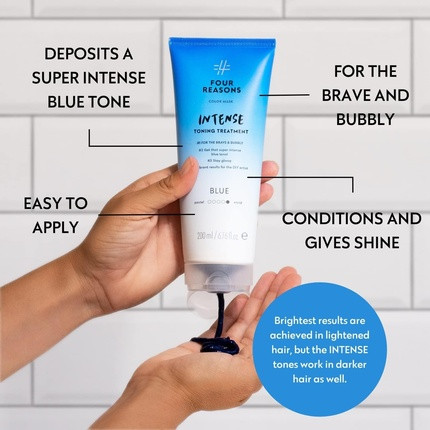 Color Depositing Conditioner Four Reasons Color Mask INTENSE Blue